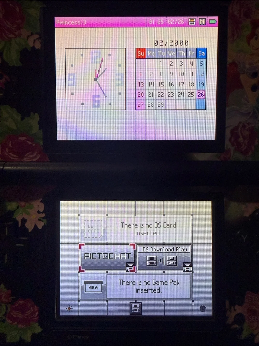 Nintendo DS Lite Tested and working Loose hinge